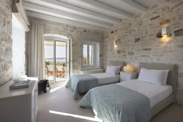 Beachfront Villa in Santa Maria  - Santa Maria, Paros, Cyclades Islands