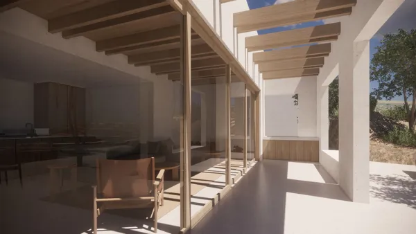 Unfinished villa close to the sea in Kea Island - Vourkari, Kea, Cyclades Islands