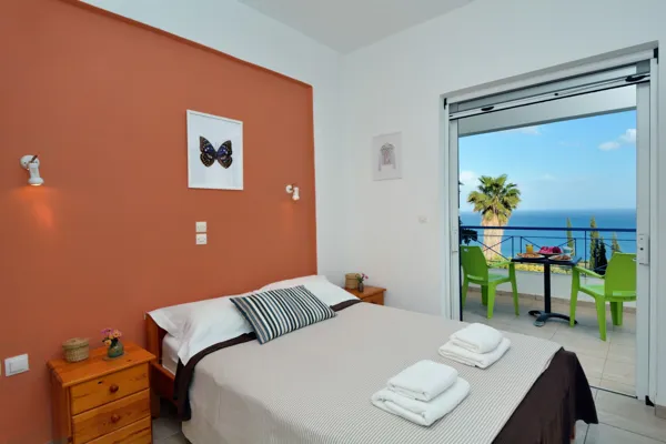 Hillside villas with panoramic sea and mountains views - Petalidi, Messinia, Peloponnese