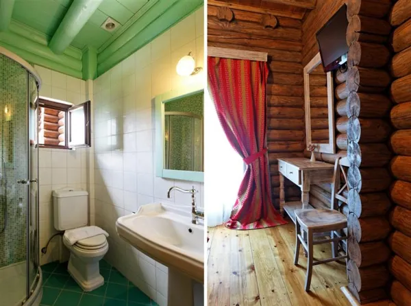 A stunning log chalet type villa in peaceful and verdant location - Domnitsa, Evritania, Central Greece