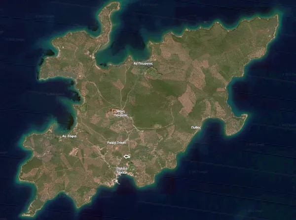 Private plot in a hidden paradise - Trikeri, Pelion, Thessaly