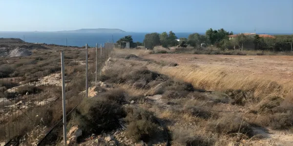 Coastal Development Plot with Sea View - Gouves, Heraklion, Crete