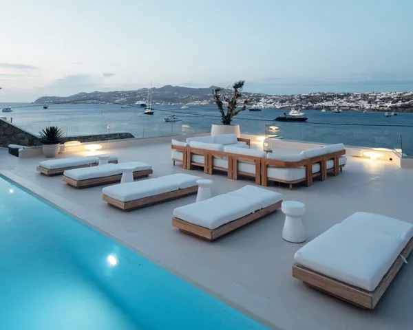 A masterpiece villa of serene luxury - Ornos, Mykonos, Cyclades Islands