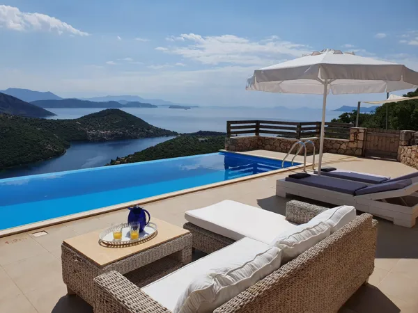 Hill nested villa offering an amazing sea views in Syvota - Lefkada, Lefkada, Ionian Islands