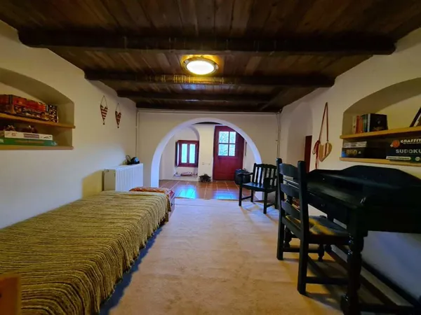 Traditional stone house in an Alpine environment - Krikello, Evritania, Central Greece