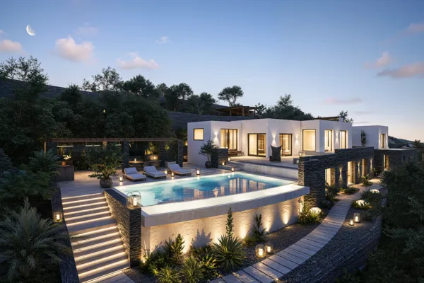 A private seafront sanctuary of refined living in Kea - Kea, Kea, Cyclades Islands
