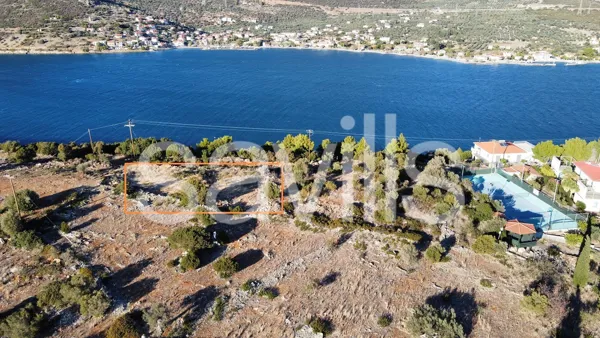 Panoramic sea views plot in Trizonia island - Marathias, Fokida, Central Greece