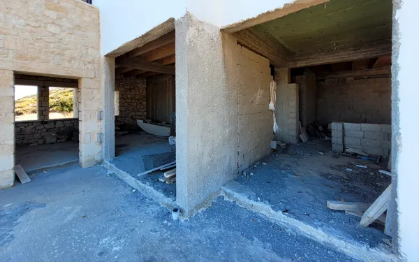 Half-Finished Seafront Flat - Siteia, Lasithi, Crete