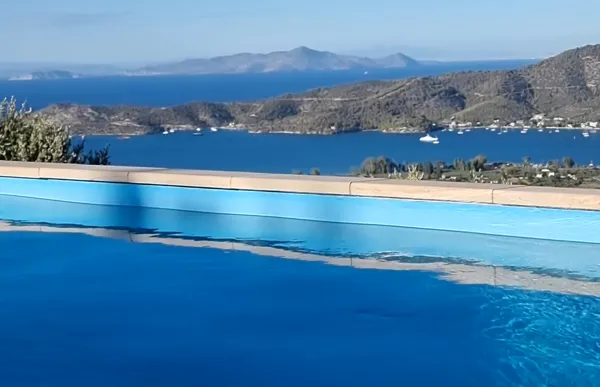 Hilltop paradise estate with amazing panoramic view - Galatas, Trizina, Attica