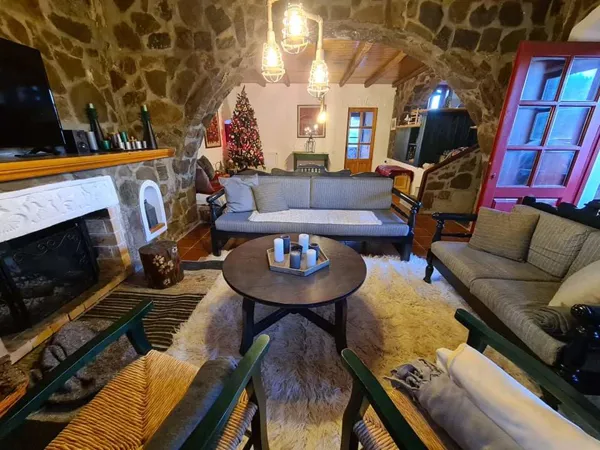 Traditional stone house in an Alpine environment - Krikello, Evritania, Central Greece