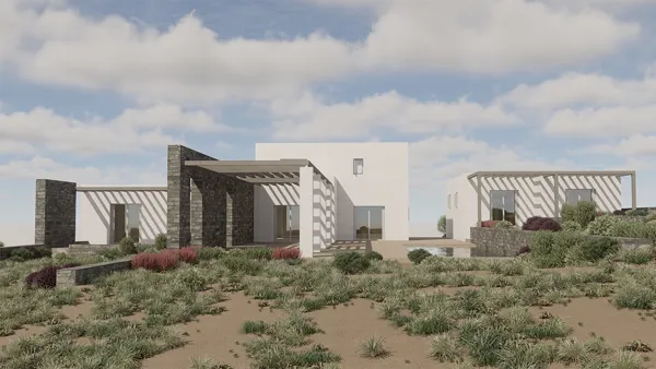 Sea-View Plot with Building Permit for Luxury Villa Project in Milos - Milos, Milos, Cyclades Islands