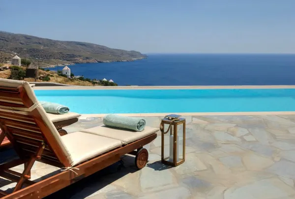 Amazing views villa in Koundouros bay in Kea - Koundouros, Kea, Cyclades Islands