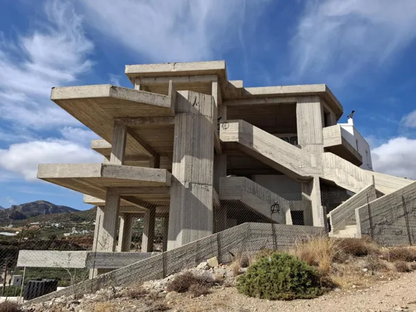 Half-finished Seaview Building - Makrigialos, Lasithi, Crete