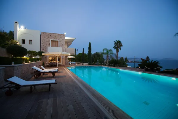 Unique Villa with Swimming Pool in Lagonisi  - Lagonissi