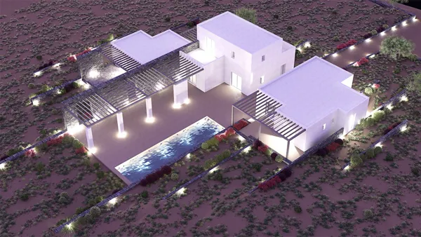 Sea-View Plot with Building Permit for Luxury Villa Project in Milos - Milos, Milos, Cyclades Islands