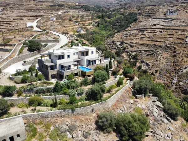 Breathtaking luxury villa in Tinos island - Agios Romanos, Tinos, Cyclades Islands