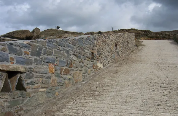 Unfinished stone-built villa in Kea - Koundouros, Kea, Cyclades Islands