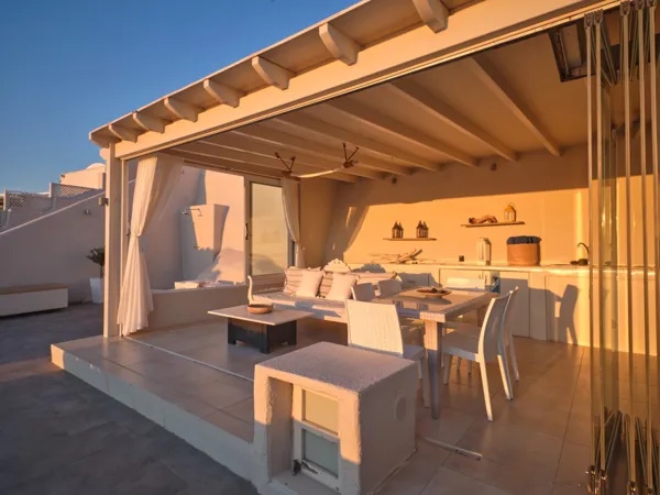 Caldera property with dramatic sea & volcano views - Firostefani, Santorini, Cyclades Islands