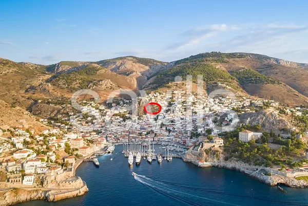 Panoramic harbour and sea views plot in Hydra - Hydra, Hydra, Saronic Islands