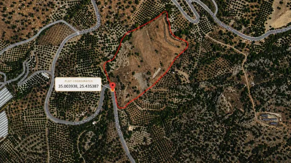 Large Development Plot with Panoramic Sea Views - Arvi, Heraklion, Crete
