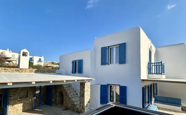 Luxury sea-view villa near Loulos Beach, Mykonos - Mykonos, Cyclades Islands