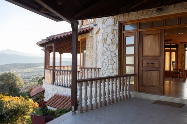 Hilltop luxury villa with panoramic views in Grammatiko - Marathonas, Attica