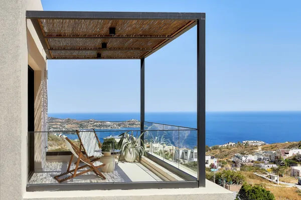 Modern hillside villa with panoramic views - Lygaria, Heraklion, Crete