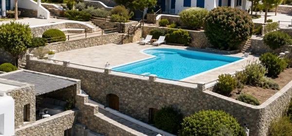 Luxury sea-view villa near Loulos Beach, Mykonos - Mykonos, Cyclades Islands