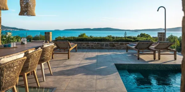 Luxury villa next to the sea  - Gialova, Messinia, Peloponnese