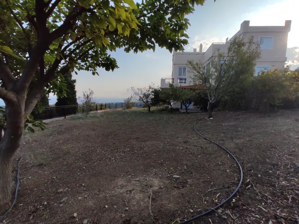 Hilltop villa overlooking the sea in Crete - Prines, Rethymno, Crete