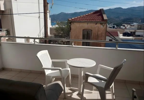 Central Furnished Studio with Balcony - Siteia, Lasithi, Crete