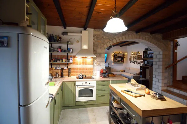 Traditional three buildings complex in Zagori - Aspraggeli, Ioannina, Epirus