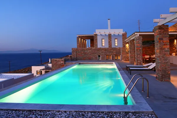 Spectacular views in an understated luxurious environment   - Otzias, Kea, Cyclades Islands