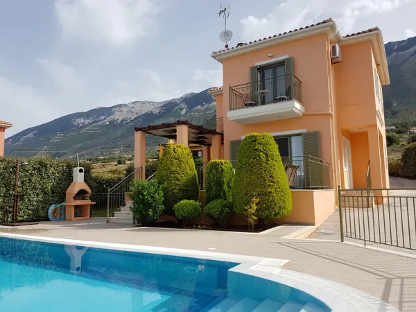 Villas with panoramic sea and mountain views - Platies, Kefalonia, Ionian Islands