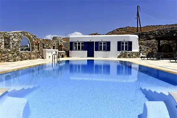 Villa with stunning views of the Aegean Sea - Agios Ioannis, Mykonos, Cyclades Islands
