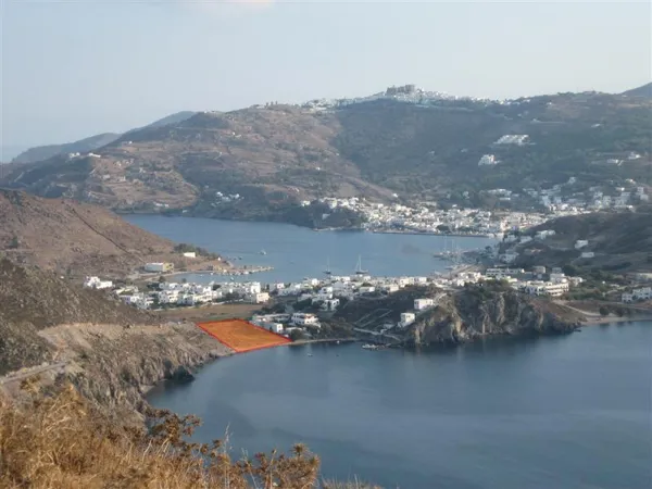 Sizeable land plot in beachfront location, Patmos - Skala, Patmos, Dodecanese