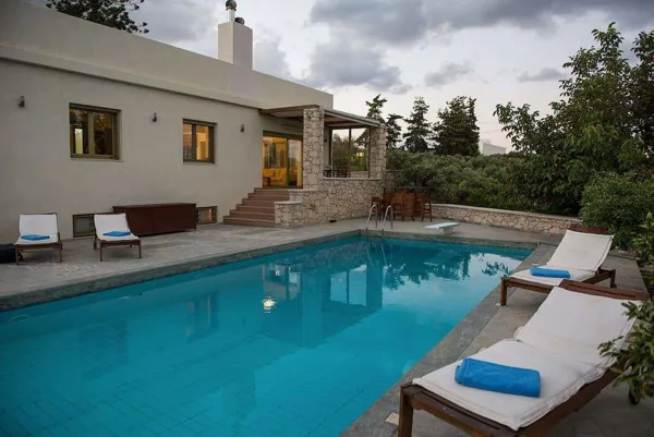 Villa with Pool & Sea View - Siteia, Lasithi, Crete