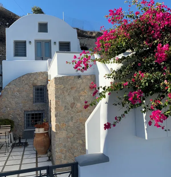 Panoramic views property overlooking Santorini Island - Akrotiri, Santorini, Cyclades Islands
