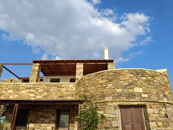 Charming multi-apartment stone estate with panoramic sea views - Syros, Syros, Cyclades Islands