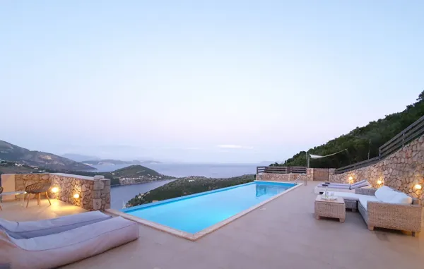 Hill nested villa offering an amazing sea views in Syvota - Lefkada, Lefkada, Ionian Islands