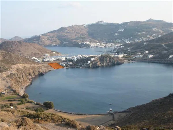 Sizeable land plot in beachfront location, Patmos - Skala, Patmos, Dodecanese