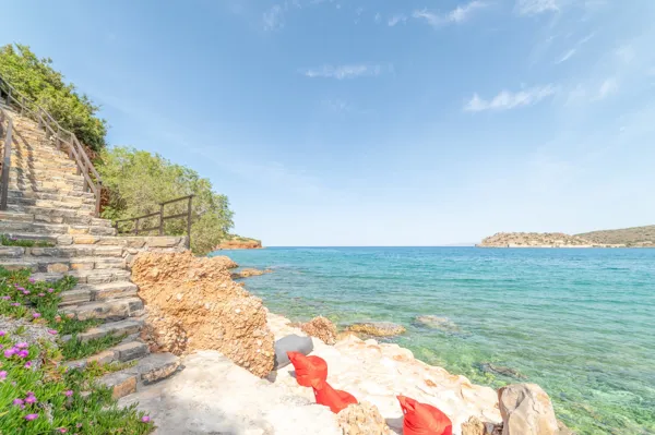 Newly-built, seafront villa  - Plaka, Lasithi, Crete