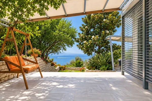 Stunning seafront villa in Verga beach - Kalamata, Messinia, Peloponnese