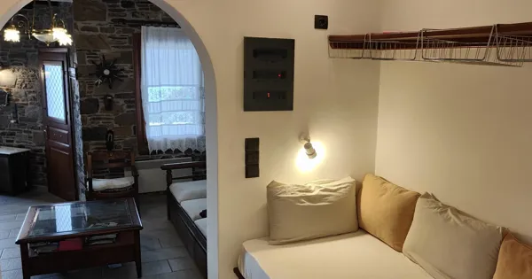 Charming multi-apartment stone estate with panoramic sea views - Syros, Syros, Cyclades Islands