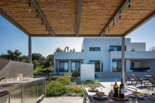 Panoramic sea views estate in Rethymno countryside - Rethymno, Crete