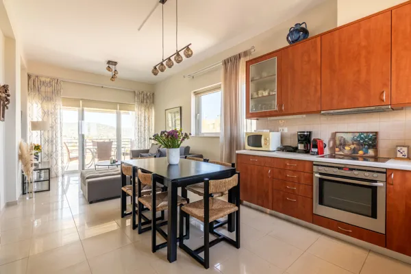 Furnished Sea-View Flat - Lygaria, Heraklion, Crete