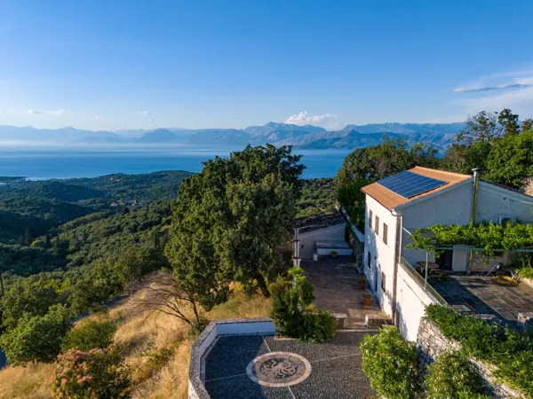 Traditional Corfiot house with the most amazing sea and sunset views  - Loutses, Corfu, Ionian Islands