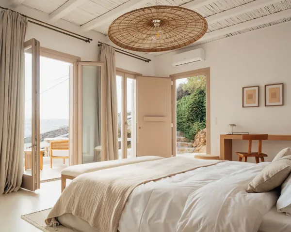 A masterpiece villa of serene luxury - Ornos, Mykonos, Cyclades Islands