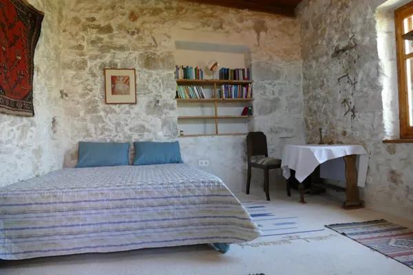 Stone House with Courtyard & Veranda - Agios Myron, Heraklion, Crete