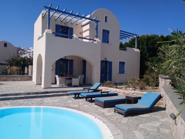 Villa in Akrotiri with caldera views and private pool - Akrotiri, Santorini, Cyclades Islands